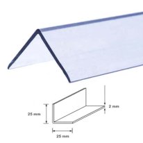 2.44m durable PVC Wall Corner Guard in UK