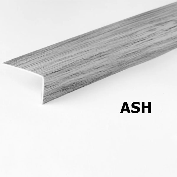 2.5 Metre Unequal Wood Effect Plastic 90 Degree Angle Trim PVC Corner