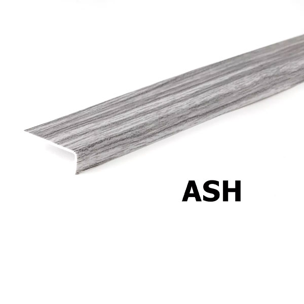 2.5 Metre Unequal Wood Effect Plastic 90 Degree Angle Trim PVC Corner