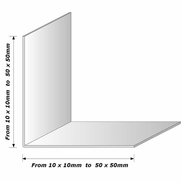 2.5m Heavy Duty Yellow PVC Corner Angle Wall Trim