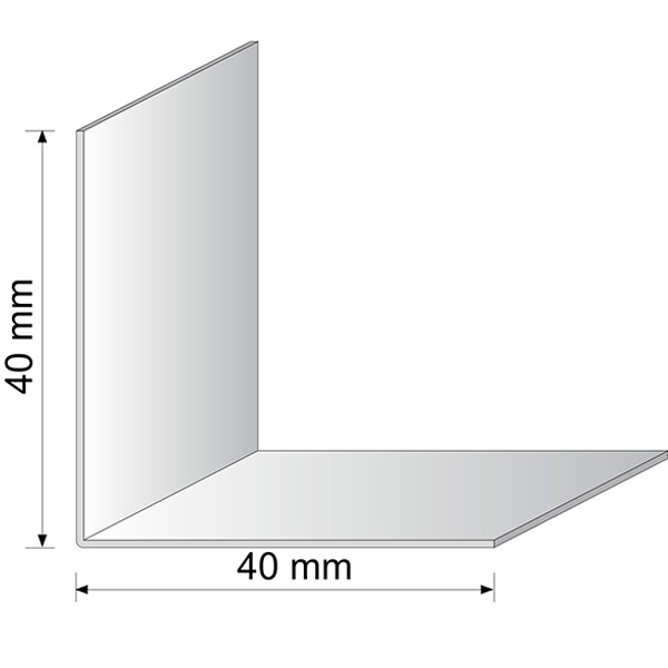 2.5m Heavy Duty Yellow PVC Corner Angle Wall Trim