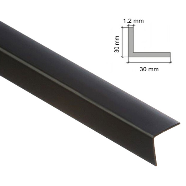2.5m PVC Corner Angle Trim – Durable Edge Protection for Corners
