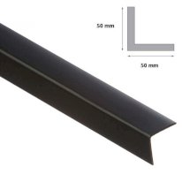 2.5m Long Plastic PVC 90 Degree Corner Angle Trim 
