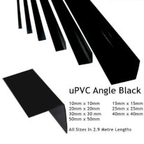 Black UPVC 90° Angle Trim