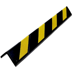 Chevron Pattern Black & Yellow Rubber Corner Guards