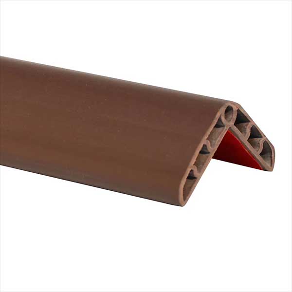 Extra Thick PVC Rubber Bumper Strips Edge Protector - 1m Long 