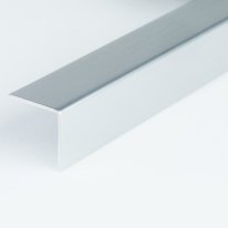 20mm x 10mm Premium PVC Silver Corner Trim UK