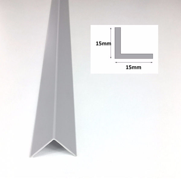 PVC 90° Corner Trim – Durable Edge Protector
