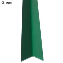 PVC 90° corner trim on wall