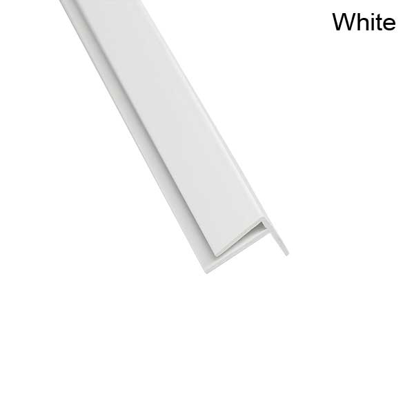PVC 2440mm External Corner Profile for Cladding & Wall Protection