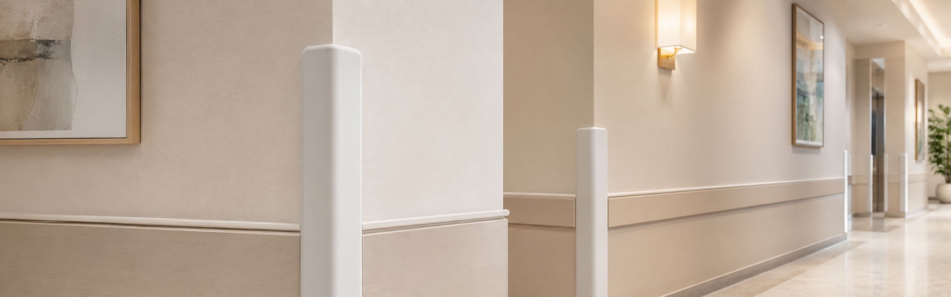 Different wall corner protector types for commercial and residential use