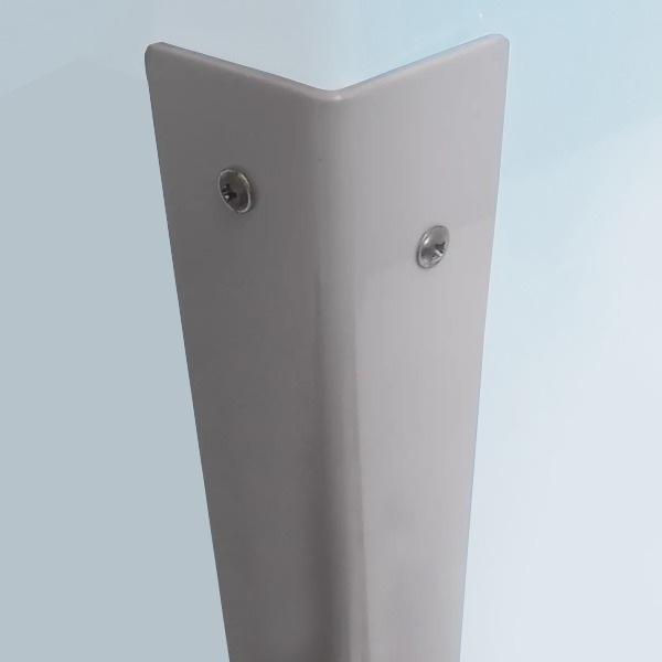 UPVC White Wall Corner Protector with 50mm Return Legs